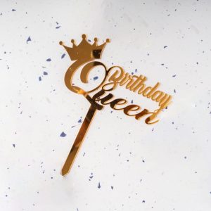 Birthday Queen Cake Topper