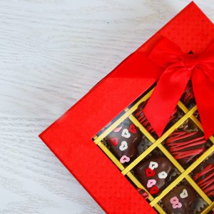 Mini Hearts Brownies